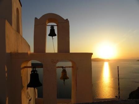 Santorini chiesa