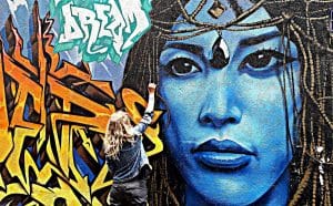 melbourne street art disegnando
