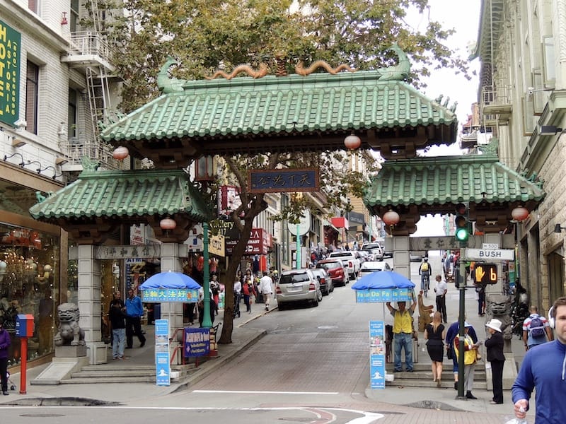 San Francisco: Chinatown - porta del dragone