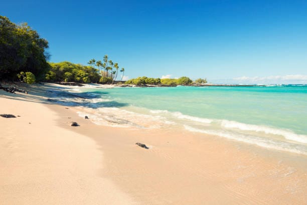 Hawaii Big Island vulcani e natura 2 Mahai’ula Beach