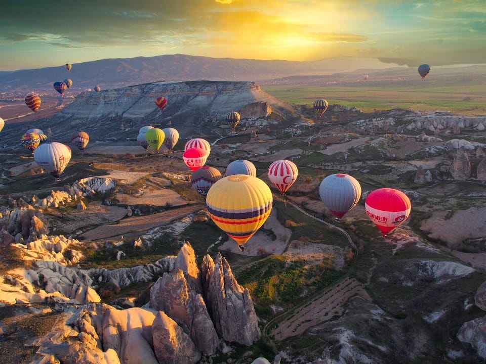 il viaggio dei sogni cappadocia mongolfiere
