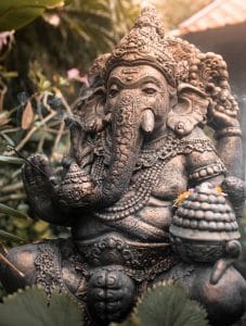 close up photo of ganesha statue