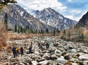 Kyrghyzstan del Nord : Ala Archa National Park.