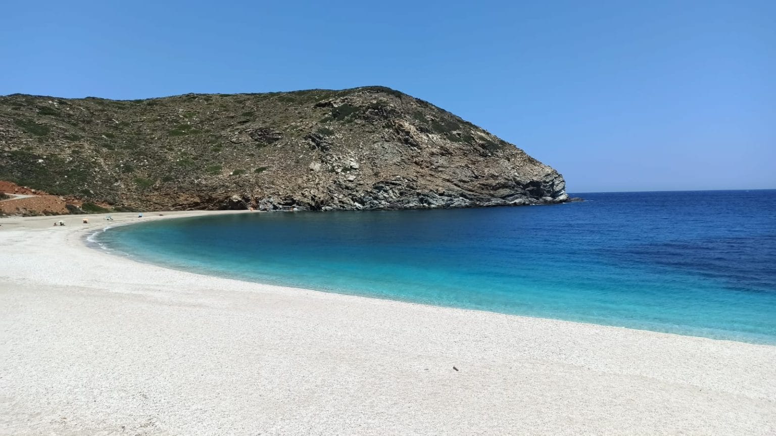 Andros spiaggia di Zorkos