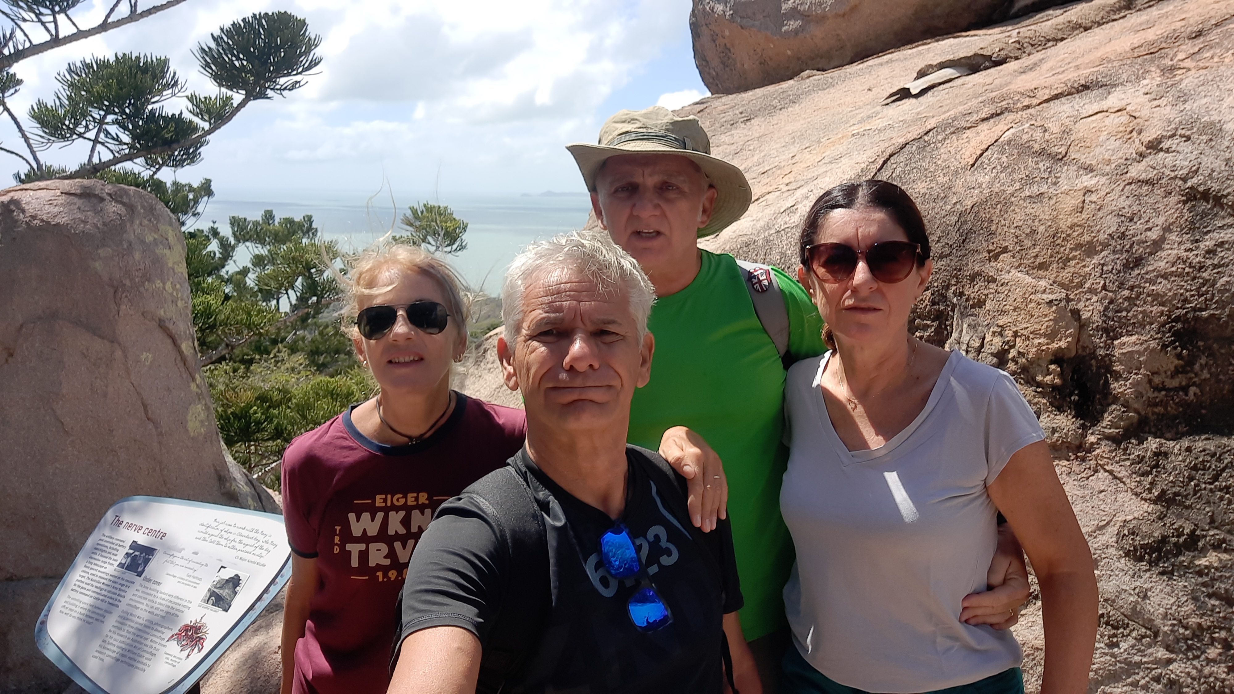 Noi quattro a Magnetic island Noi quattro a Magnetic island