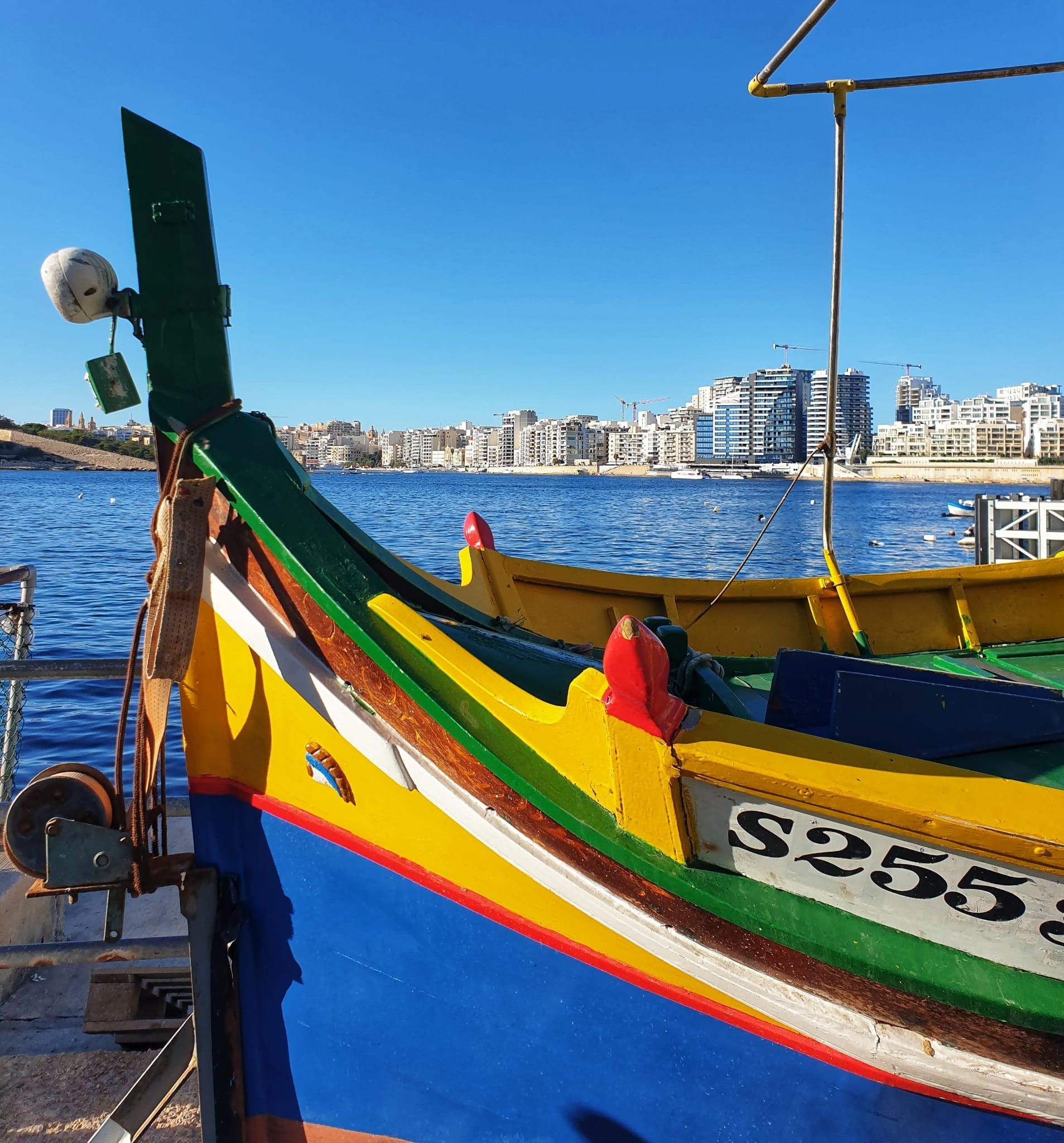 Malta barca colorata Malta barca colorata