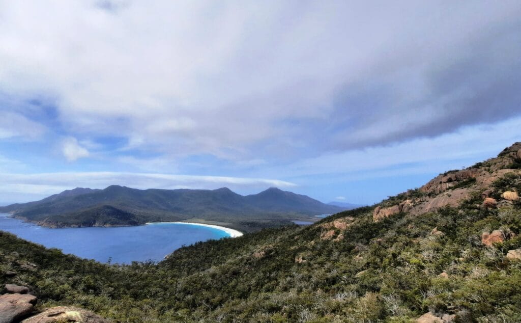 Costa Est della Tasmania 5 wineglass bay lookout