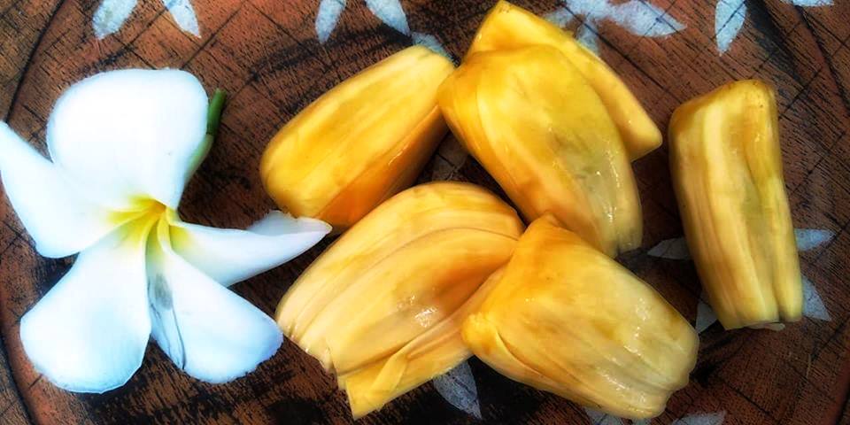 spicchi di jackfruit