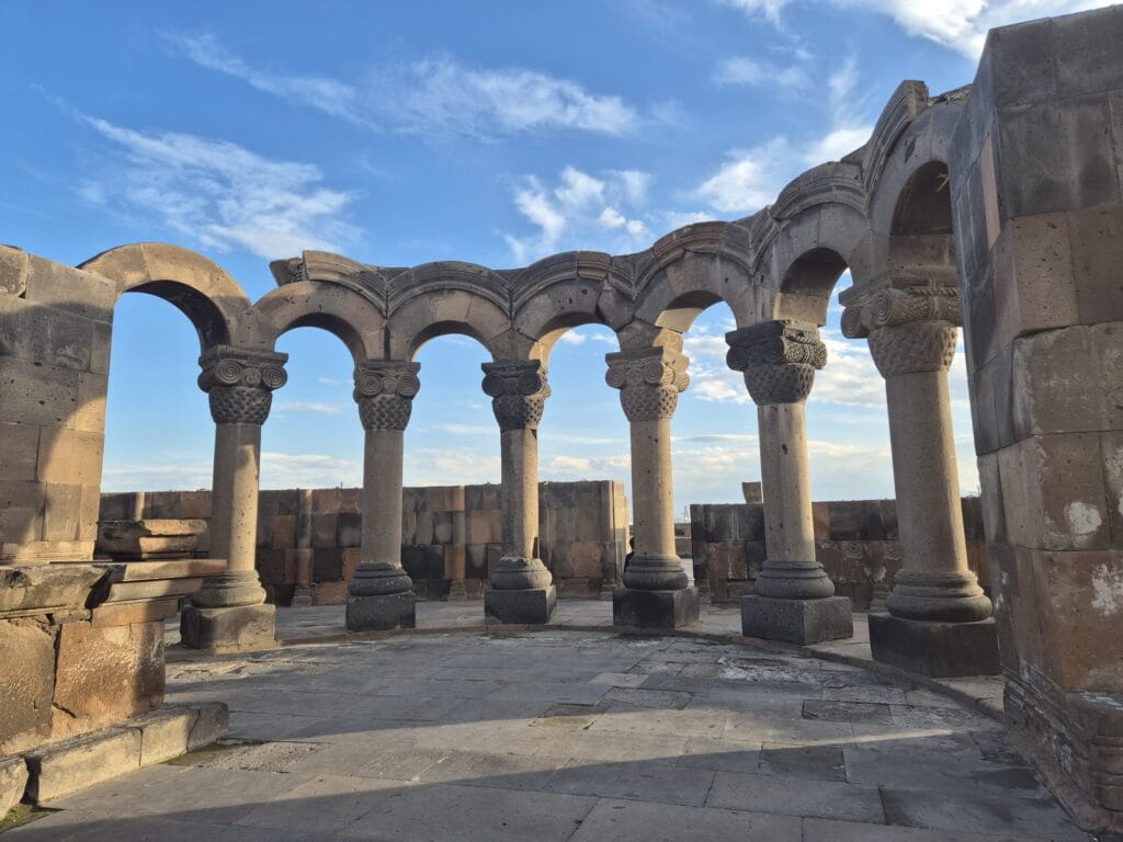Il sito archeologico di Zvartnots