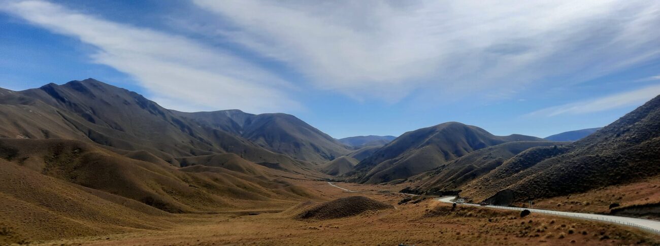 Inizia da Qui 1 Lindis pass Nuova Zelanda