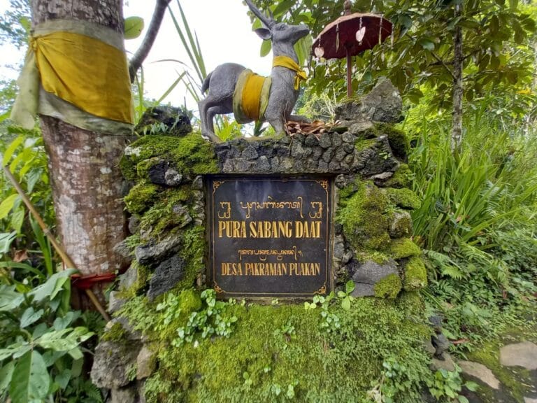 Bali e il tempio che non c'è: Pura Sabang Daat