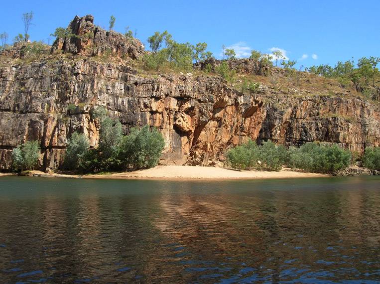 Spiaggia del Katherine Gorge (Nitmiluk National Park)